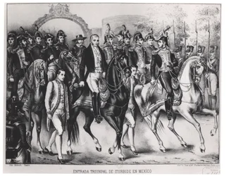 Triumphal Entry of Augustin de Iturbide